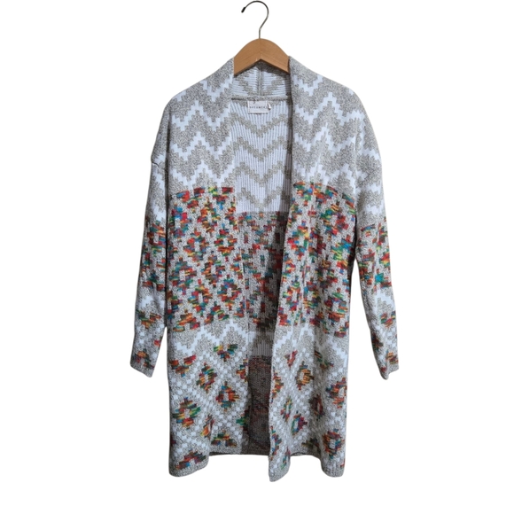 Dreamers Sweaters - Dreamers Women's Size M/L Multicolor Patterned Women's Sweater